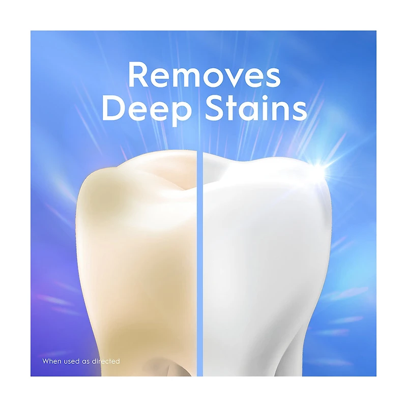 Crest 3DWhite Brilliance Deep Stain Remover Ultra White Toothpaste, 2.1 oz