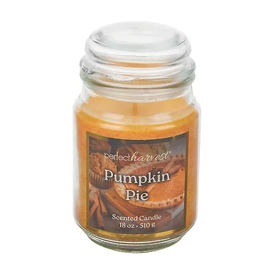 Perfect Harvest Scented Candle, Pumpkin Pie, 18 oz
