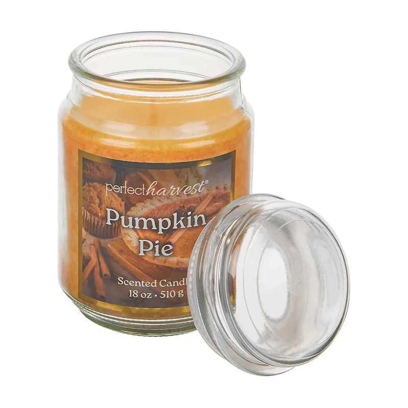 Perfect Harvest Scented Candle, Pumpkin Pie, 18 oz