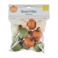 Perfect Harvest Mini Pumpkin Bowl Filler, 13 pcs, Assorted