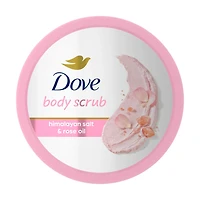 Dove Exfoliating Body Scrub, Himalayan Salt & Rose Oil, 3.5 oz