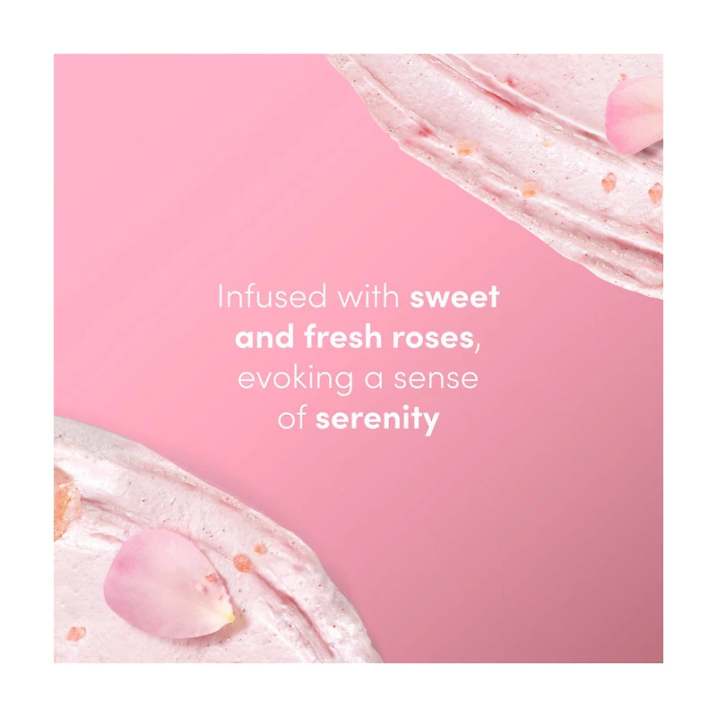 Dove Exfoliating Body Scrub, Himalayan Salt & Rose Oil, 3.5 oz