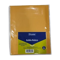 Office Hub Bubble Mailers, 6 in x 9 in - 2 ct