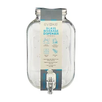 Evoke Glass Beverage Dispenser, 5 L