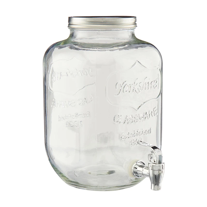 Evoke Glass Beverage Dispenser, 5 L