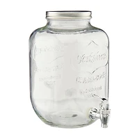Evoke Glass Beverage Dispenser, 5 L