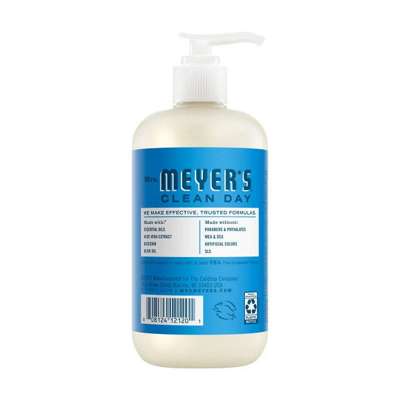 Mrs. Meyer’s Clean Day Hand Soap, Blueberry Scent, 12.5 Fl Oz Bottle