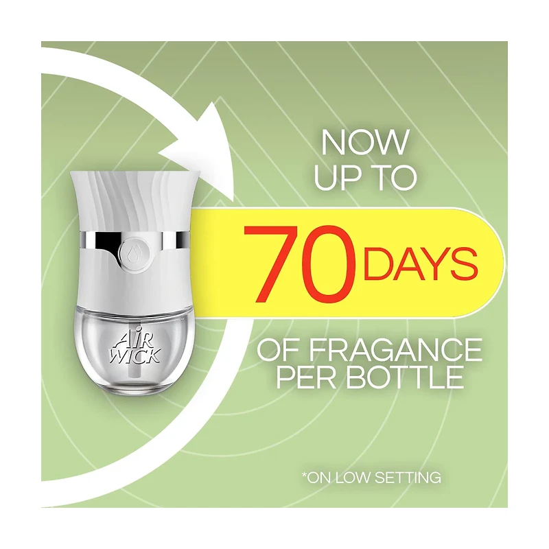 Air Wick Vibrant Scented Oil Twin Refill, Cherry Blossom & Raspberry