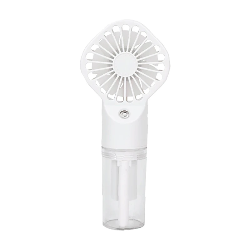 Bytech Nano Mist Rechargeable Fan, 4-Speed, White