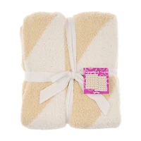 Feather Knit Throw, Assorted Designs