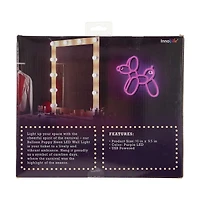 InnoVibe Balloon Puppy LED Wall Light, 10 in