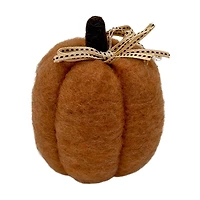 Harvest Felt Pumpkin, Orange