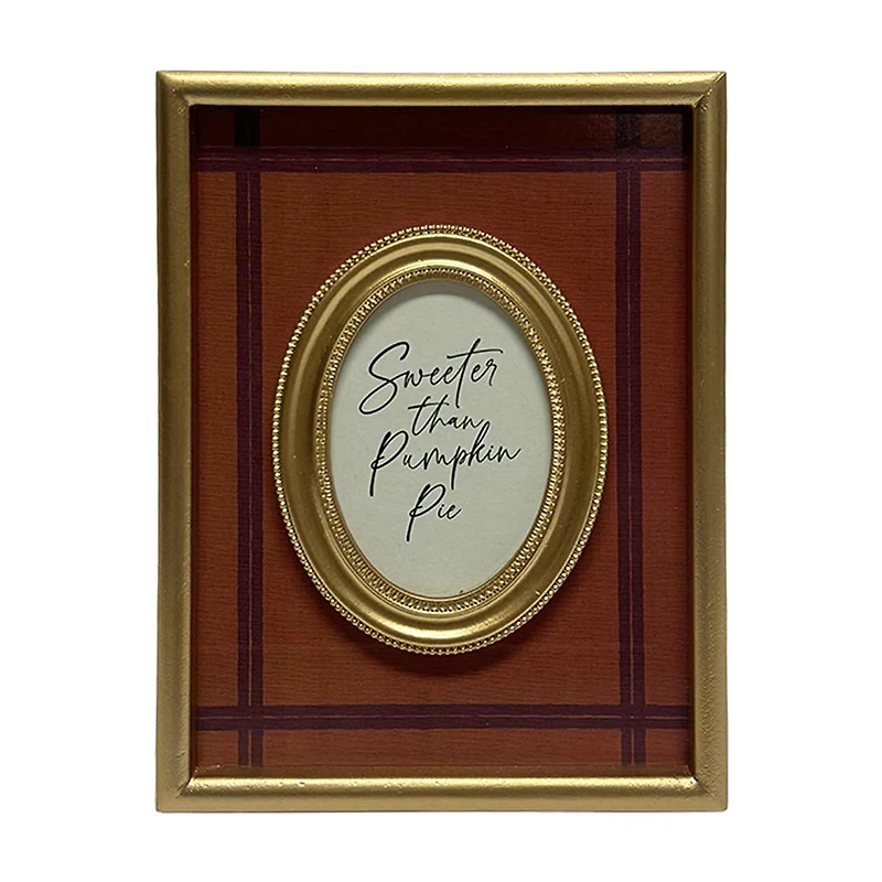 'Sweeter than Pumpkin Pie' Wall Art, 8 in