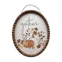 'Gather' Oval Bead Frame, 14 in