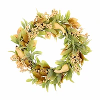 Fall Gourd Wreath, 22 in