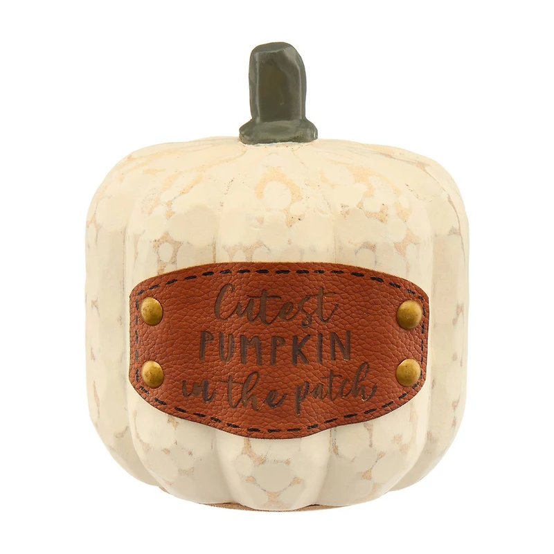 Wooden Pumpkin Decor, 5 in