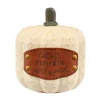 Wooden Pumpkin Decor, 5 in