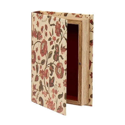 Floral Book Box, 7 in