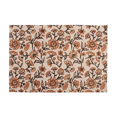 Woven Scatter Rug with Printed Pattern, 24 in x 36 in, Assorted