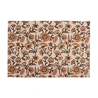 Woven Scatter Rug with Printed Pattern, 24 in x 36 in, Assorted