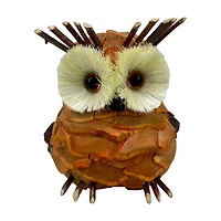 Natural Materials Owl Decor, 5 in