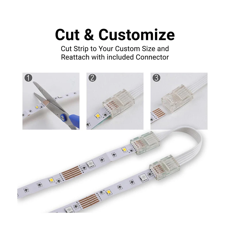 Xtreme Lit Cut & Customize LED Light Strip, 50 ft