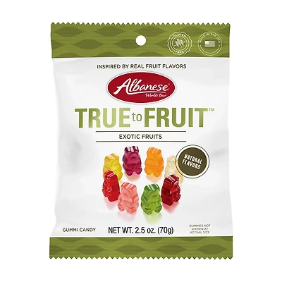 Albanese True to Fruit Exotic 2.5oz