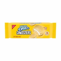 OREO Golden Cakesters Soft Snack Cakes, 3.03 oz Snack Pack