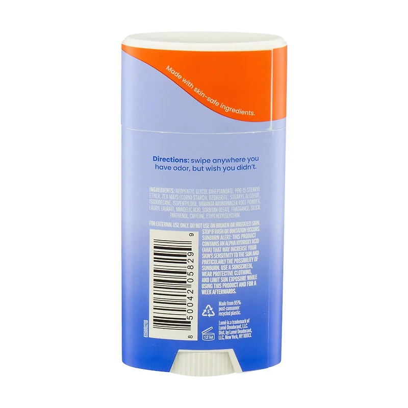 LUME Whole Body Deodorant, Soft Powder, 2.6 oz