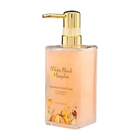 Glass Bottle Hand Soap, 450 ml, White Birch & Pumpkin