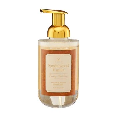 Rounded Bottom Foaming Hand Soap, 500 ml, Sandalwood Vanilla