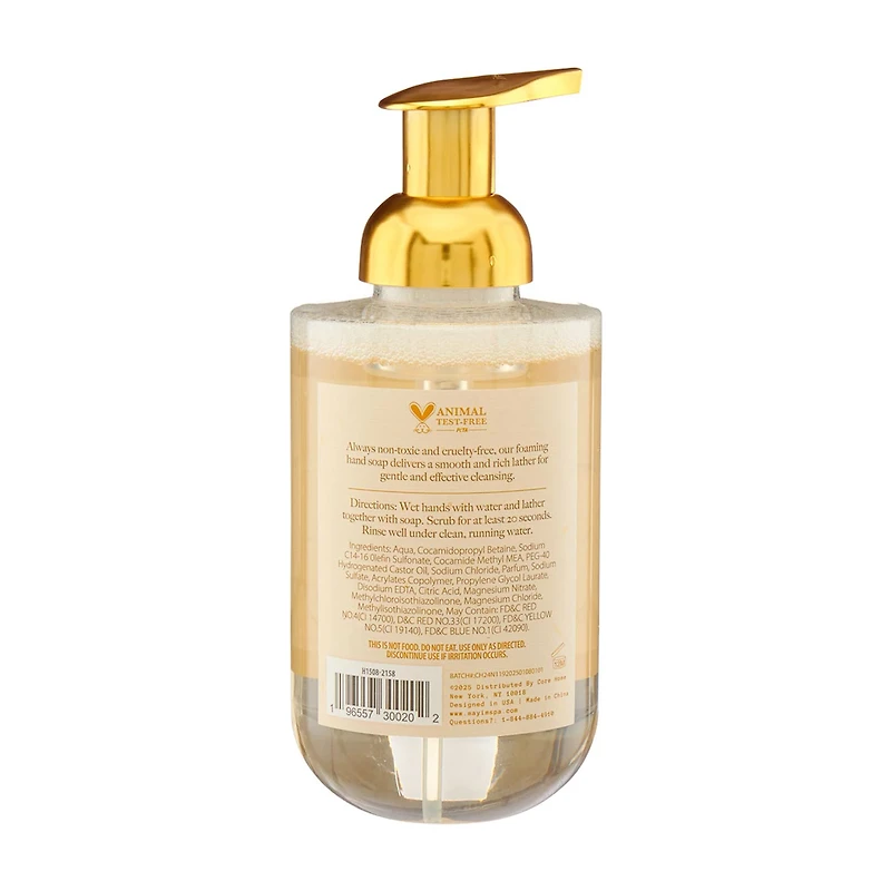 Rounded Bottom Foaming Hand Soap, 500 ml, Sandalwood Vanilla