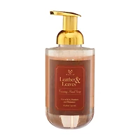 Rounded Bottom Foaming Hand Soap, 500 ml, Leather & Leaves
