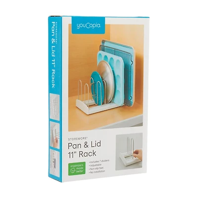 YouCopia Storemore Pan & Lid Rack, 11"