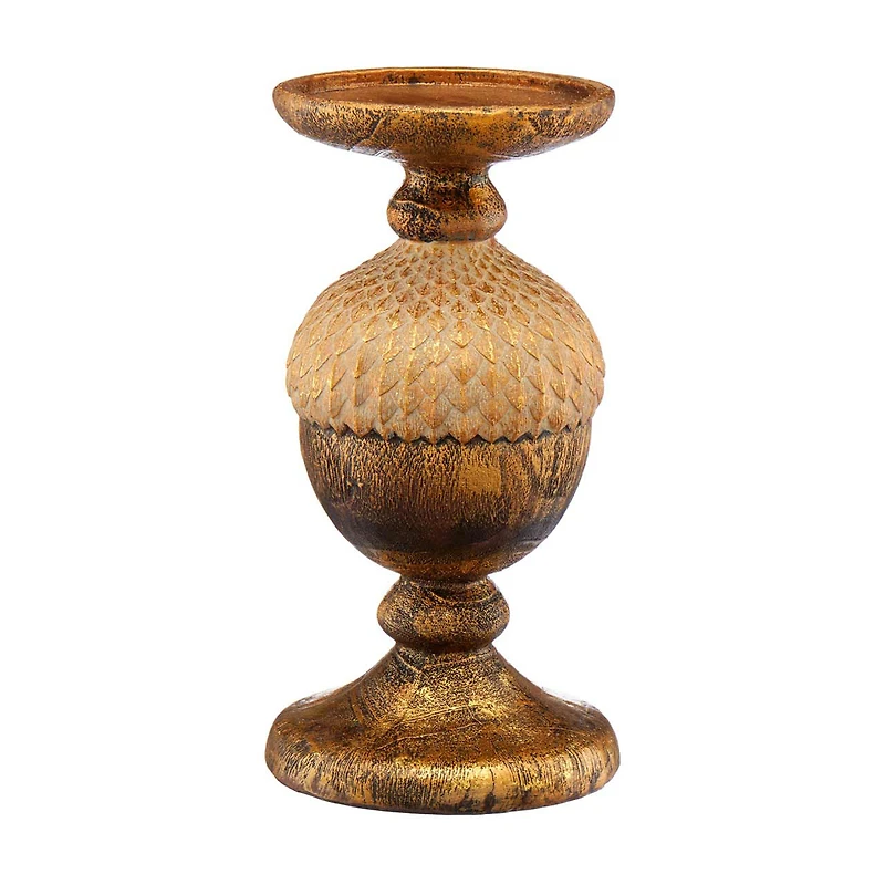 Acorn Candle Holder, 9 in