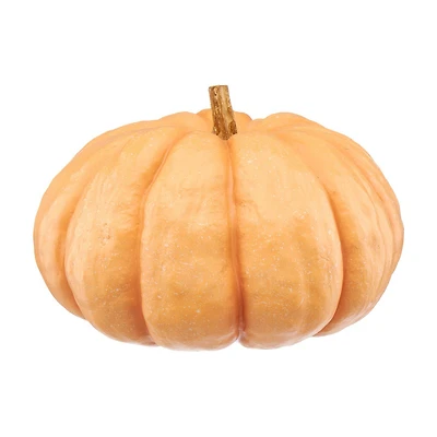 Orange Pumpkin, 8 in