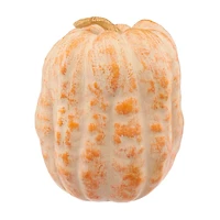 White Orange Pumpkin, 10 in