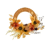 Harvest Floral Wreath, 20 in