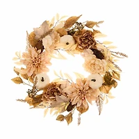 Harvest Wreath, 22 in, Assorted