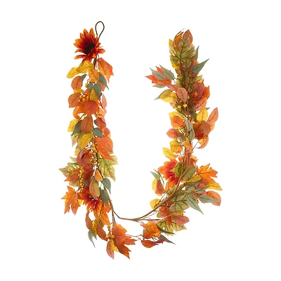Fall Garland, 72 in, Assorted