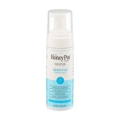 The Honey Pot Company Sensitive Foaming Wash, 5.51 fl oz