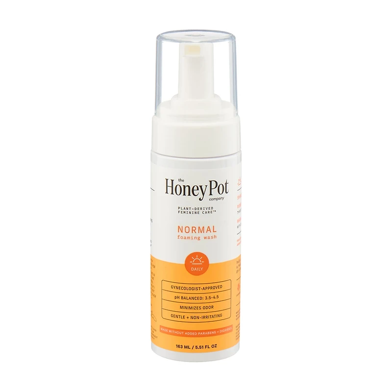 The Honey Pot Company Normal Foaming Wash, 5.51 fl oz