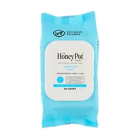 The Honey Pot Company Intimate Sensitive Wipes, 30 ct