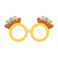 Unique Party! Playful Turkey Paper Novelty Glasses, 6 ct