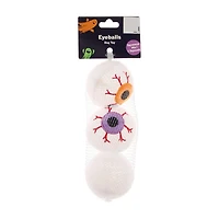 Halloween Squeaky Eyeballs Dog Toy, 3 pk