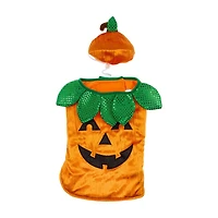 Halloween Plush Pumpkin Pet Costume