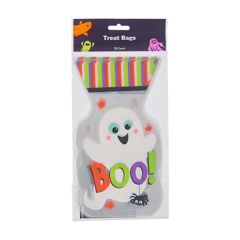 Halloween Printed Treat Bags, 26 ct, Assorted