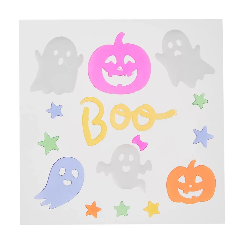 Halloween Window Gel Clings, Assorted