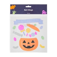 Halloween Window Gel Clings, Assorted