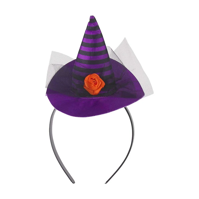 Halloween Witch Hat Headband, Assorted